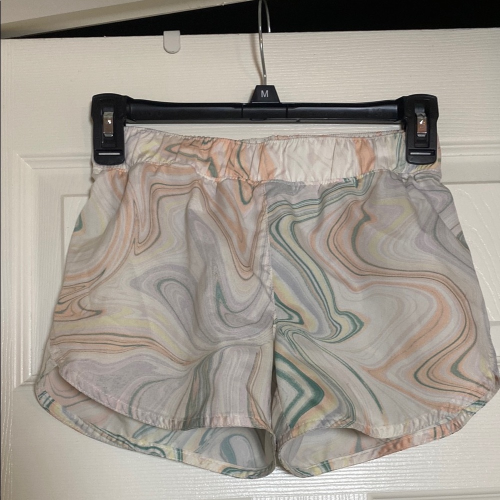 Stylish Marble Print girls Shorts